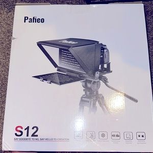 NWT Teleprompter Pafieo S12 teleprompter multimedia video tools visual display